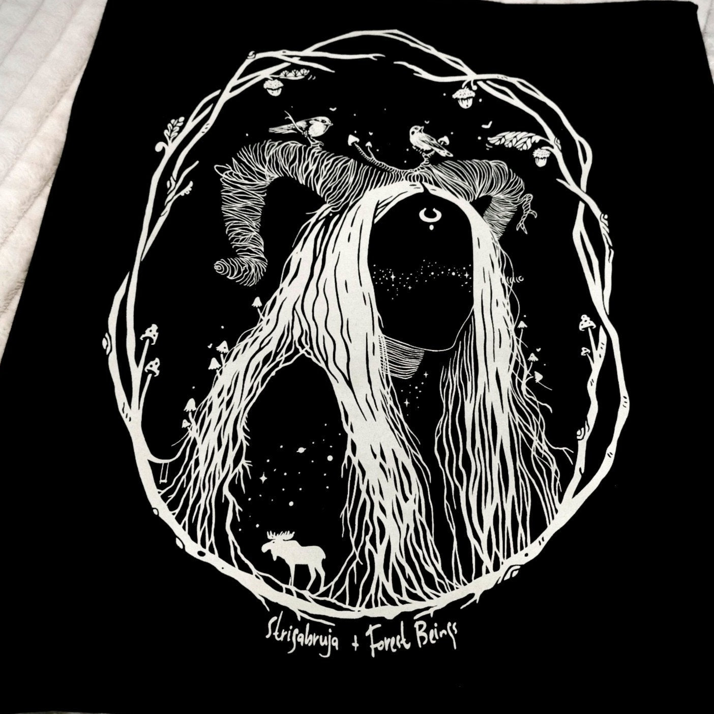 Forest Witch Aesthetic Goth Tee