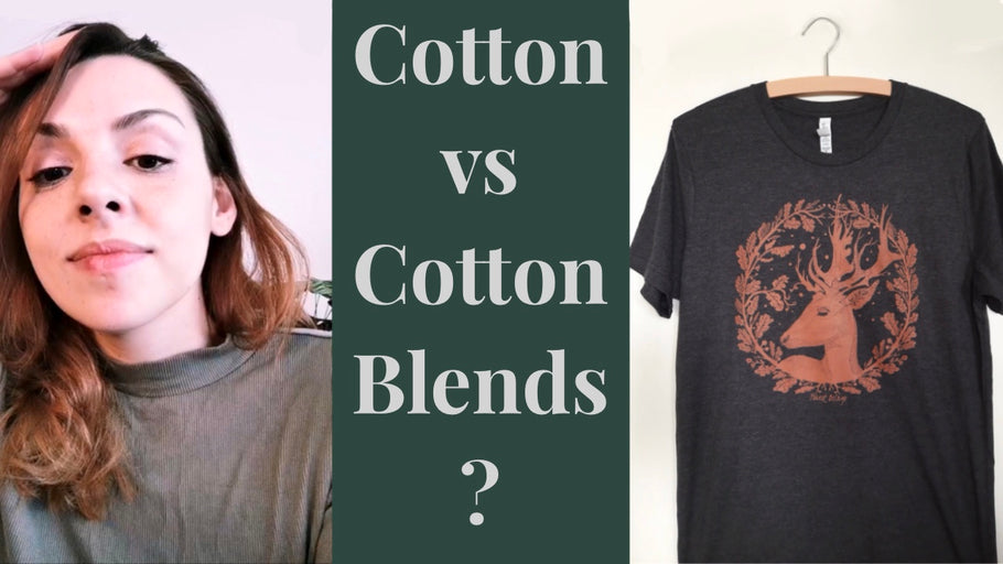 Cotton vs Poly-Cotton Blend (50/50) vs Tri-blend