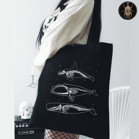OUR NEW WHALE TOTE BAGS