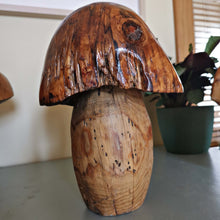 Load image into Gallery viewer, A handmade wooden mushroom toadstool figurine No.3 | Coprinellus Mica
