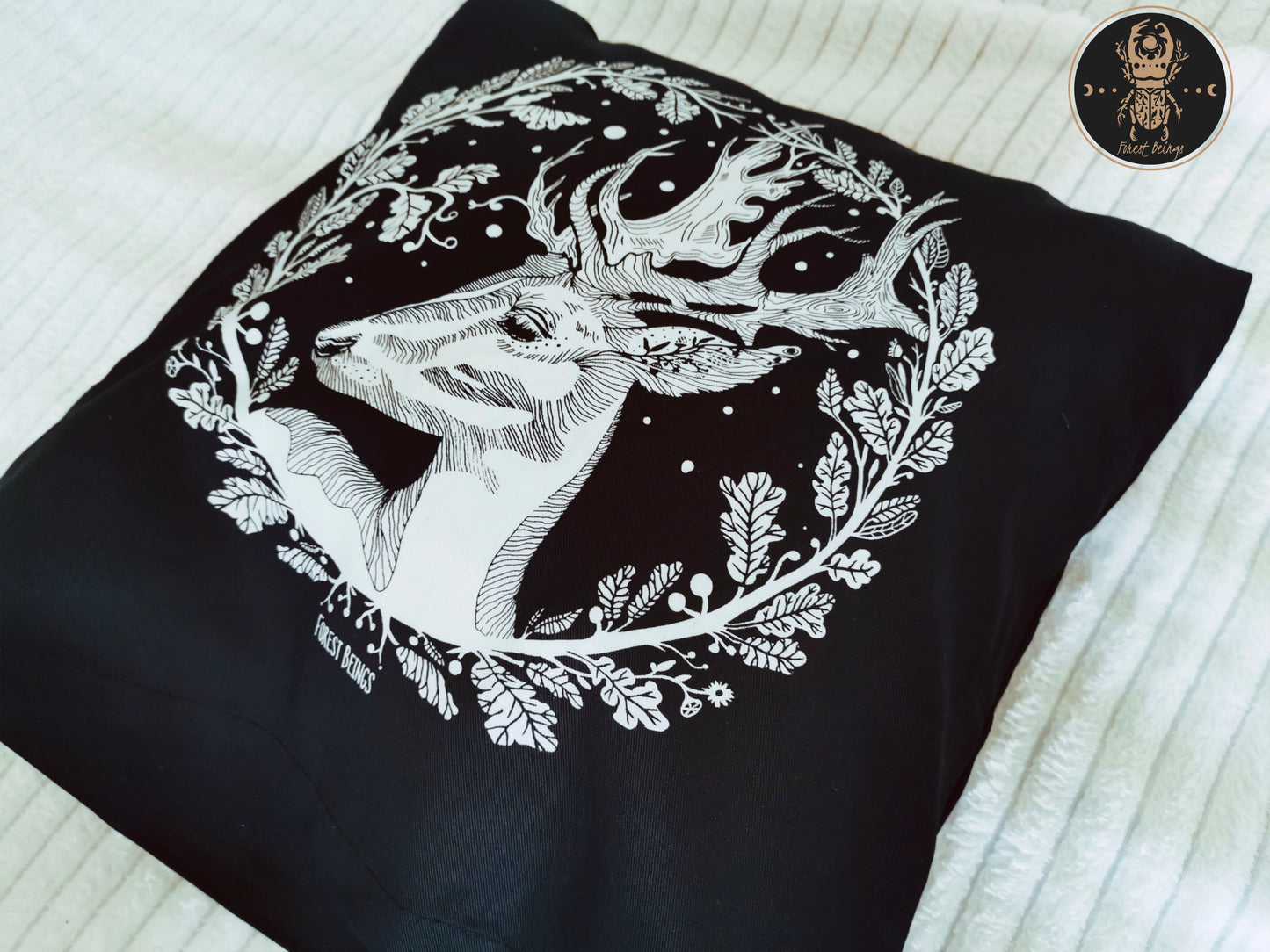 Deer Witchy Cushion Cover
